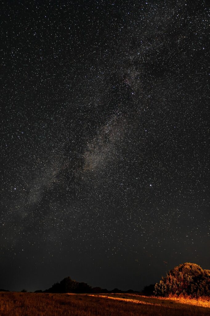 night sky, beautiful wallpaper, night, stars, starry sky, universe, sparkle, background